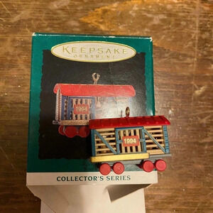 Vintage Hallmark Handcrafted date 1994 Christmas Ornament